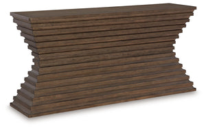 Hannodream - Sofa Table - Warm Brown - R&R Furniture Gallery (Fountain Valley, CA)