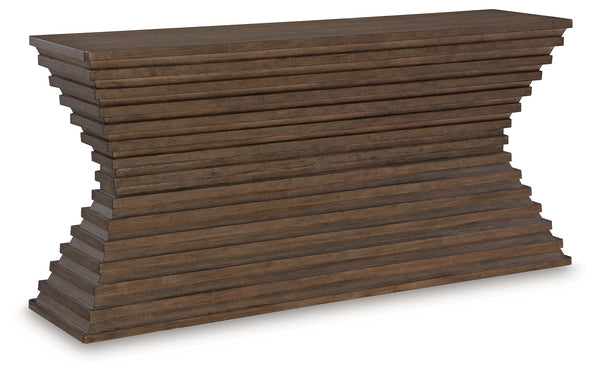 Hannodream - Sofa Table - Warm Brown