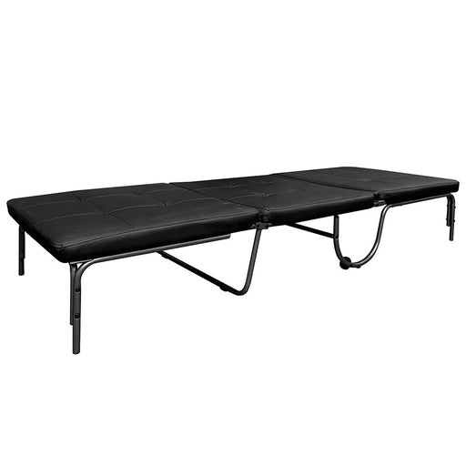 Senon - Adjustable Chair Futon - Silver & Black - R&R Furniture Gallery (Fountain Valley, CA)