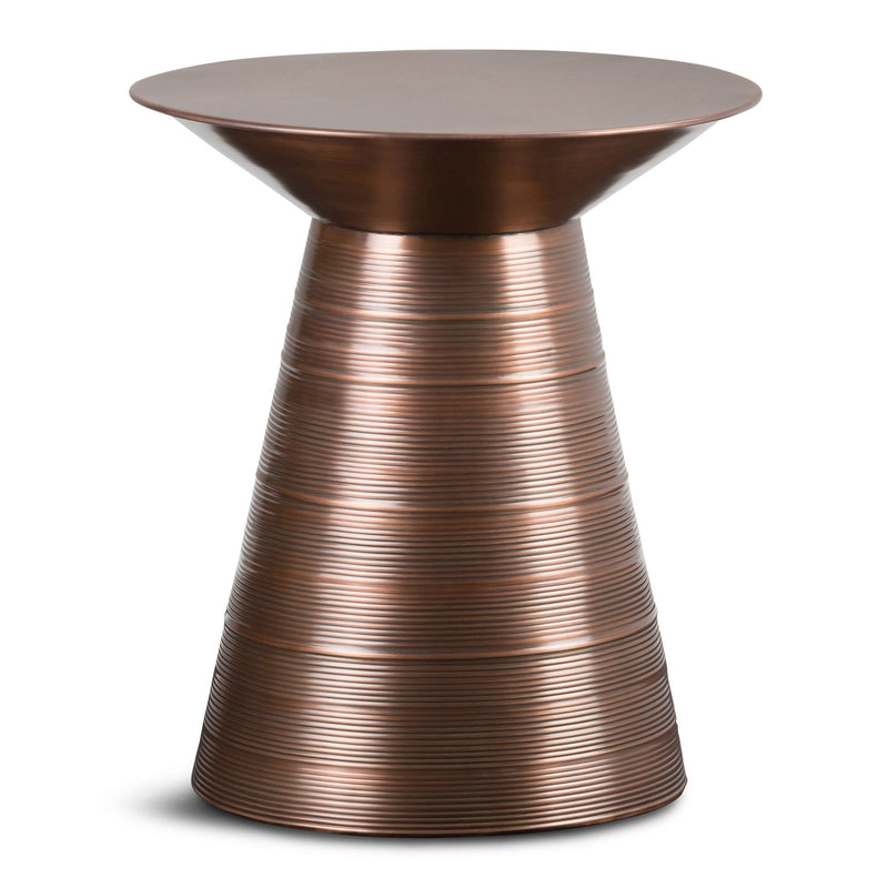 Sheridan - Handcrafted Metal Accent Table - R&R Furniture Gallery (Fountain Valley, CA)