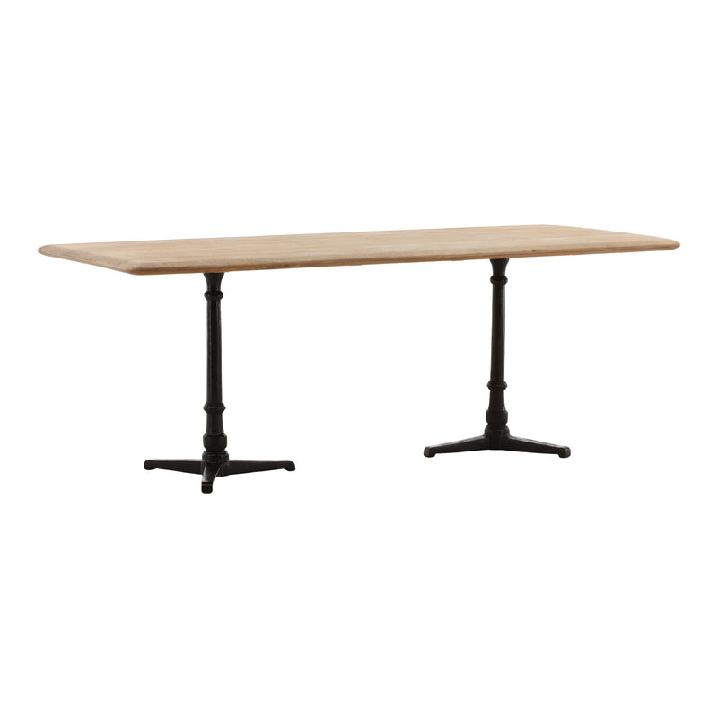 Branden - Dining Table - Natural And Black