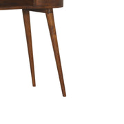Rounded Writing Desk - Chestnut - R&R Furniture Gallery (Fountain Valley, CA)