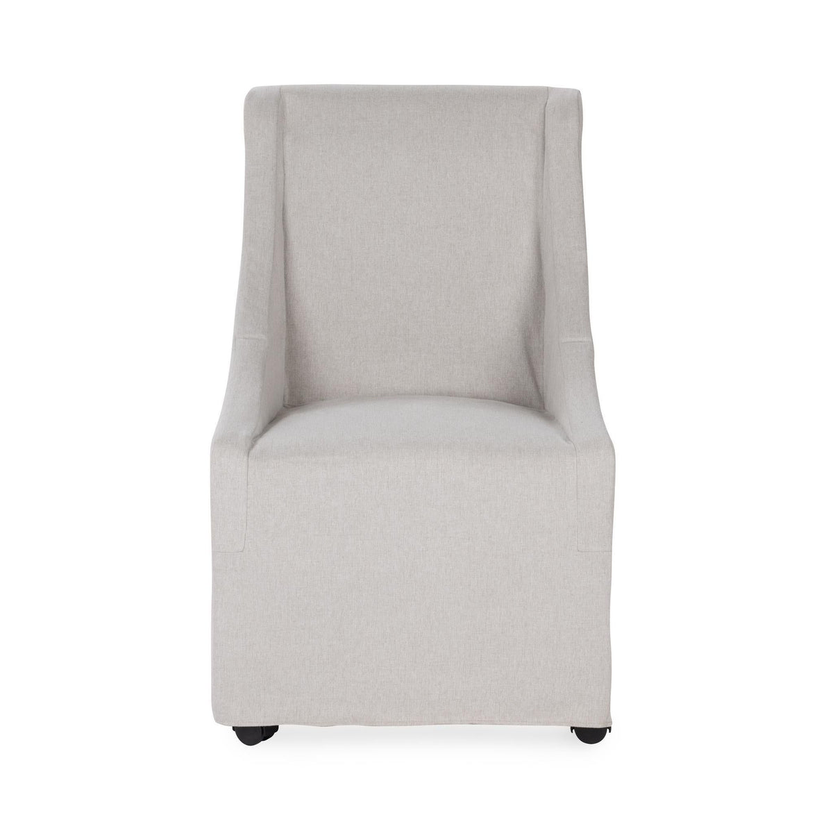 Warwick - Upholstered Rolling Dining Chair