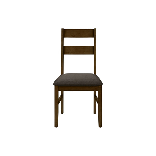 Dining Chair, Upholstered, Side, Dining Room, Transitional (Set of 2) - Brown - R&R Furniture Gallery (Fountain Valley, CA)
