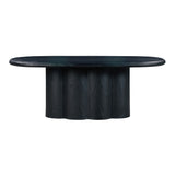 Elika - Faux Plaster Oval Dining Table - R&R Furniture Gallery (Fountain Valley, CA)