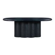 Elika - Faux Plaster Oval Dining Table - R&R Furniture Gallery (Fountain Valley, CA)