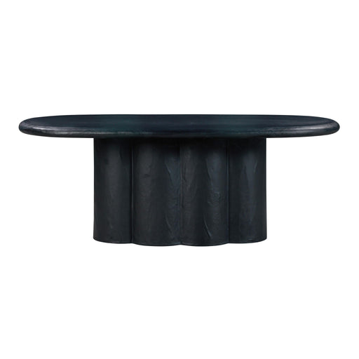 Elika - Faux Plaster Oval Dining Table - R&R Furniture Gallery (Fountain Valley, CA)