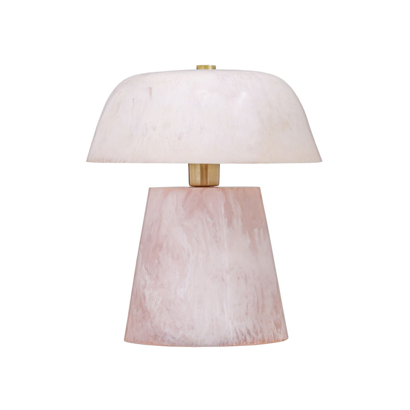 Pouty - Resin Table Lamp - Pink - R&R Furniture Gallery (Fountain Valley, CA)