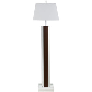 Echolls - Lamp With Scalloped Accents And Mirror Detail