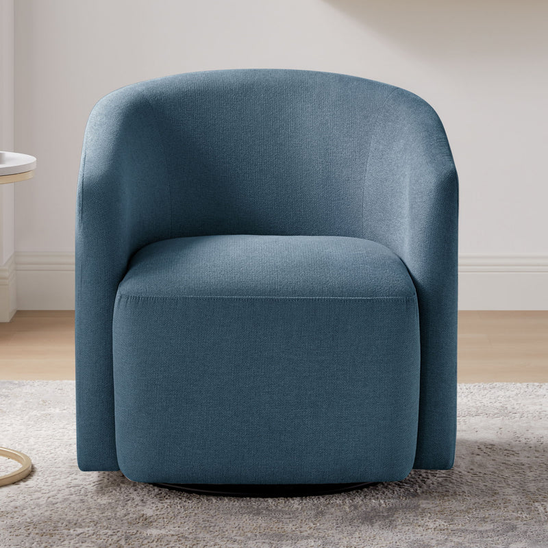 Ardena - Modern Swivel Barrel Chair - R&R Furniture Gallery (Fountain Valley, CA)