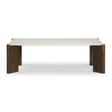 Restis - Rectangular Coffee Table - Cream - R&R Furniture Gallery (Fountain Valley, CA)