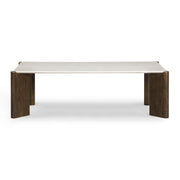 Restis - Rectangular Coffee Table - Cream - R&R Furniture Gallery (Fountain Valley, CA)