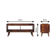 Open Top Media Unit - Brown - R&R Furniture Gallery (Fountain Valley, CA)