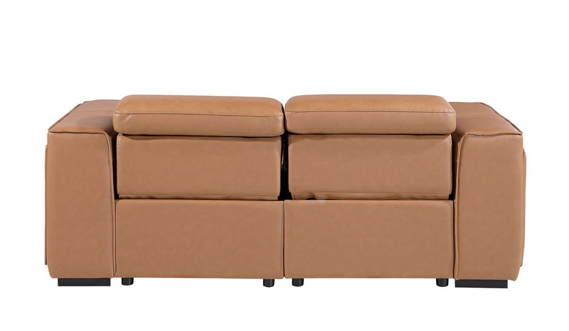 1224 - 2-Piece Modular Power Reclining Loveseat In With 2 Power Recliners & Power Headrests