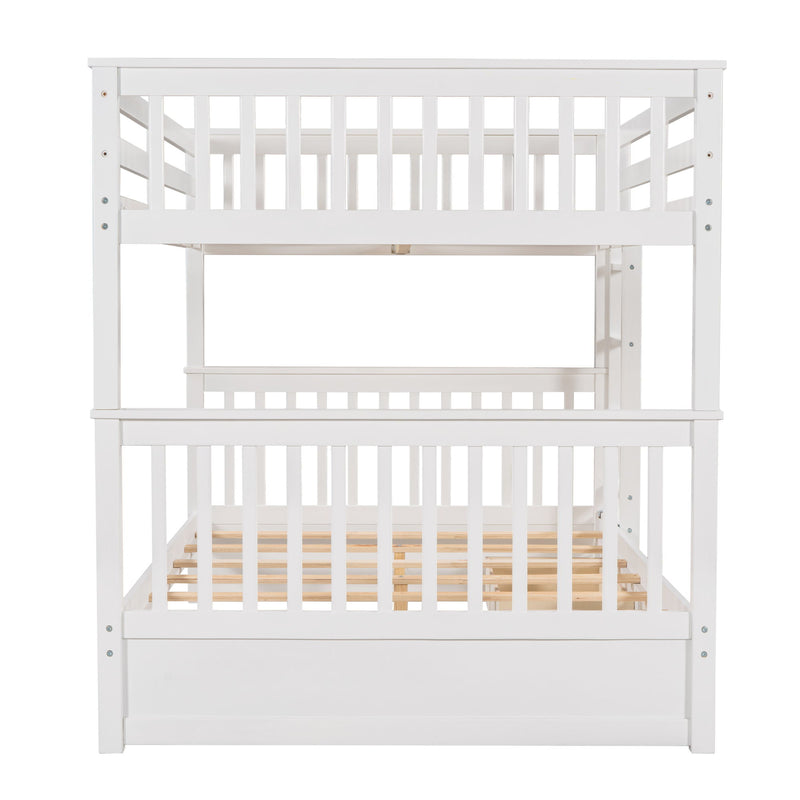 Bunk Bed With Ladders And 2 Storage Drawers - R&R Furniture Gallery (Fountain Valley, CA)