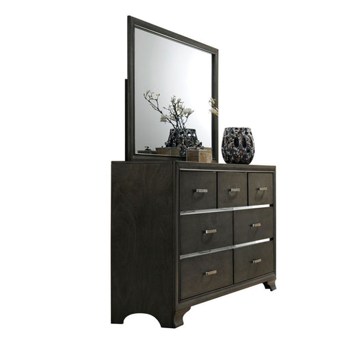 Carine II - Dresser - Gray - R&R Furniture Gallery (Fountain Valley, CA)