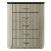 Travonte - Chest - Gray / Beige - R&R Furniture Gallery (Fountain Valley, CA)