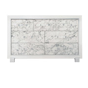 Skye - Marble Dresser - White - R&R Furniture Gallery (Fountain Valley, CA)