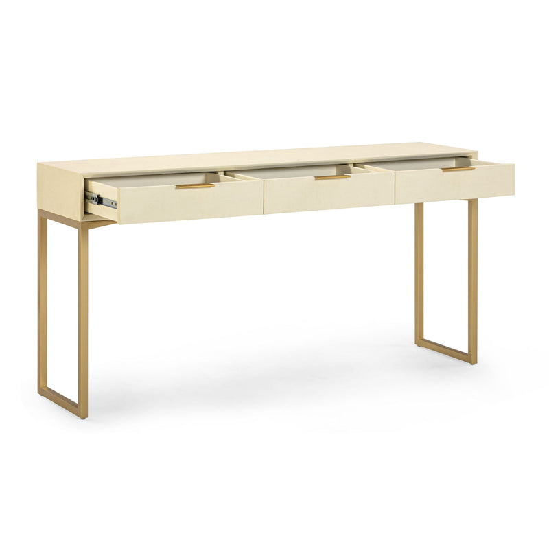 Pesce - 3 Drawer Console Table - R&R Furniture Gallery (Fountain Valley, CA)