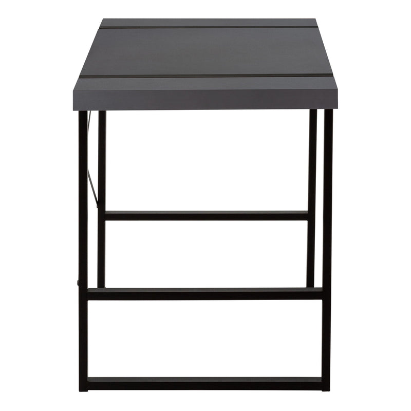 Computer Desk For Home Office, Laptop, Modern Convenient Design - Gray - R&R Furniture Gallery (Fountain Valley, CA)