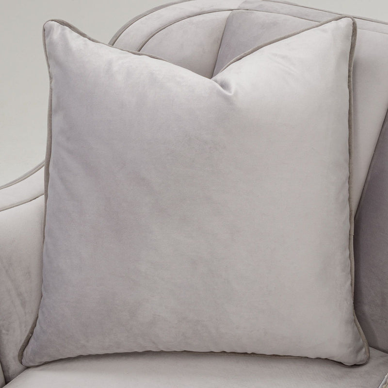 Roxbury Park - Velvet Loveseat - Steel / Slate - R&R Furniture Gallery (Fountain Valley, CA)
