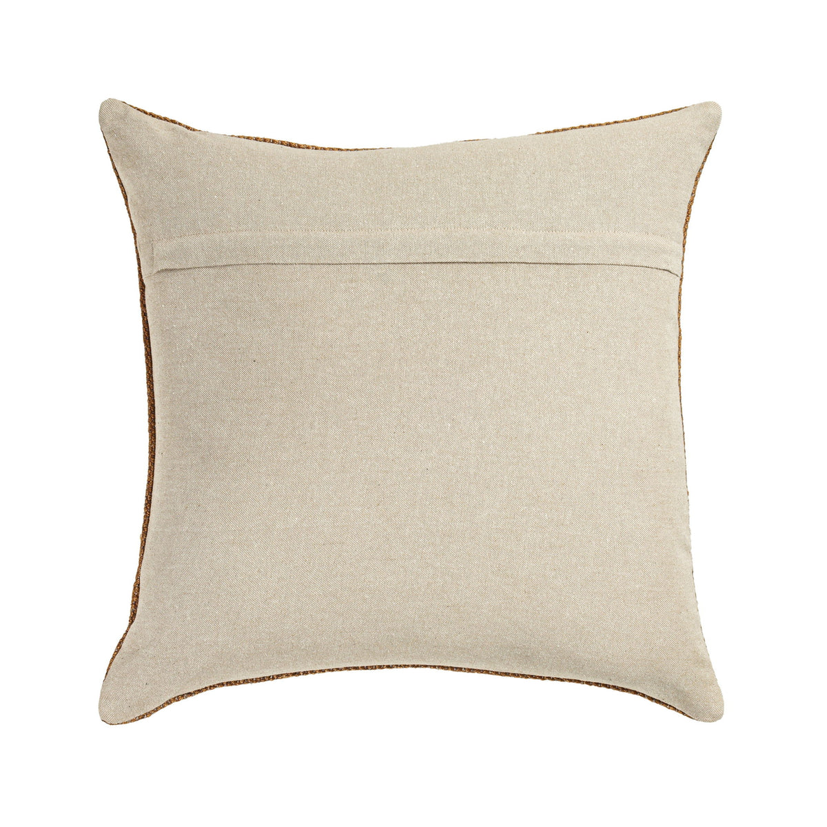 Terra - 20" Square Wool and Jute Kilim Throw Pillow (Cover) - Mesa