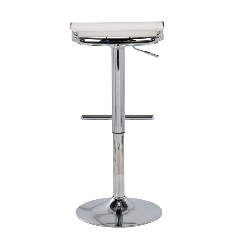 Lumi Source Mirage Ale adjustable bar stool with contemporary design, featuring a sleek seat and adjustable height mechanism.