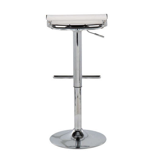 Lumi Source Mirage Ale adjustable bar stool with contemporary design, featuring a sleek seat and adjustable height mechanism.