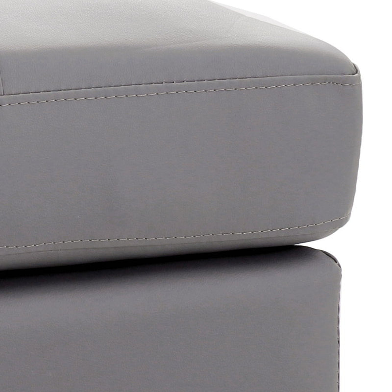Upholstered casual ottoman by Glory Furniture with plush fabric and stylish design, suitable for modern living spaces.