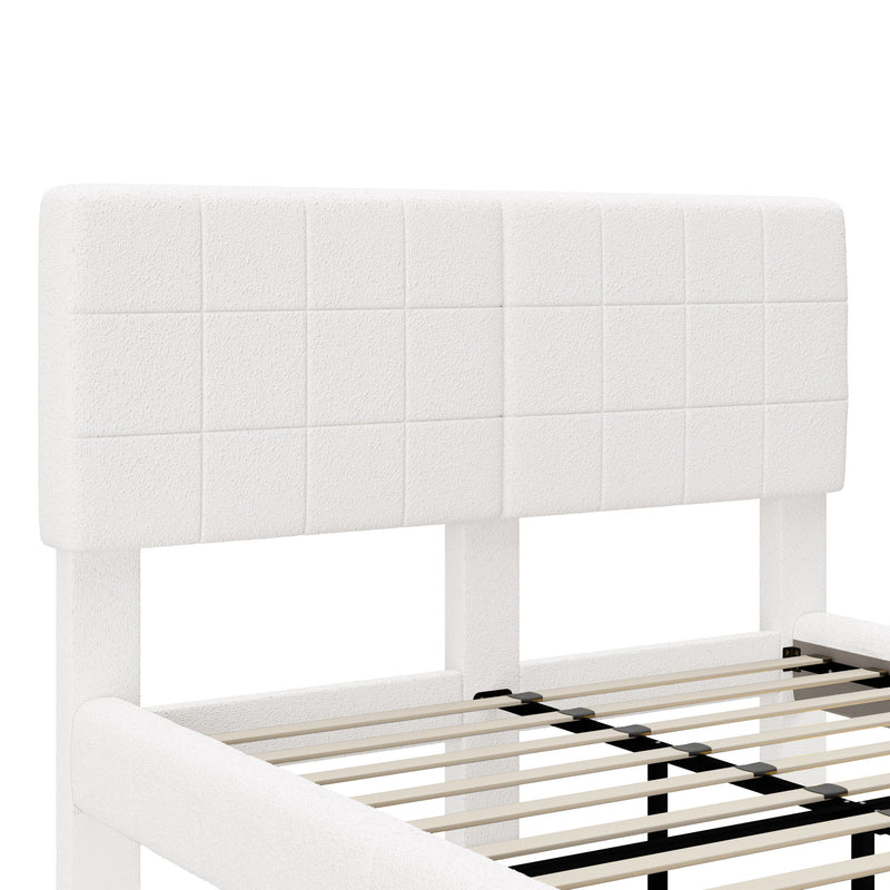 Floating Bed With Light, Soft Touch Surface - R&R Furniture Gallery (Fountain Valley, CA)