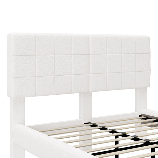 Floating Bed With Light, Soft Touch Surface - R&R Furniture Gallery (Fountain Valley, CA)