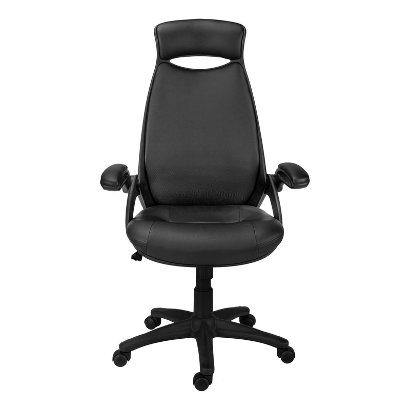 Office Chair, Adjustable Height, Swivel, Ergonomic, Armrests, Contemporary & Modern - R&R Furniture Gallery (Fountain Valley, CA)