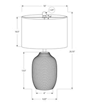 Lighting, Table Lamp, Ceramic, Contemporary - Black / Cream - R&R Furniture Gallery (Fountain Valley, CA)