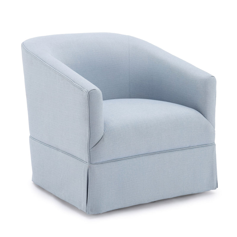 Earl - Skirted Swivel Chair - R&R Furniture Gallery (Fountain Valley, CA)