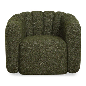Lenoir - Upholstered Swivel Chair - Green