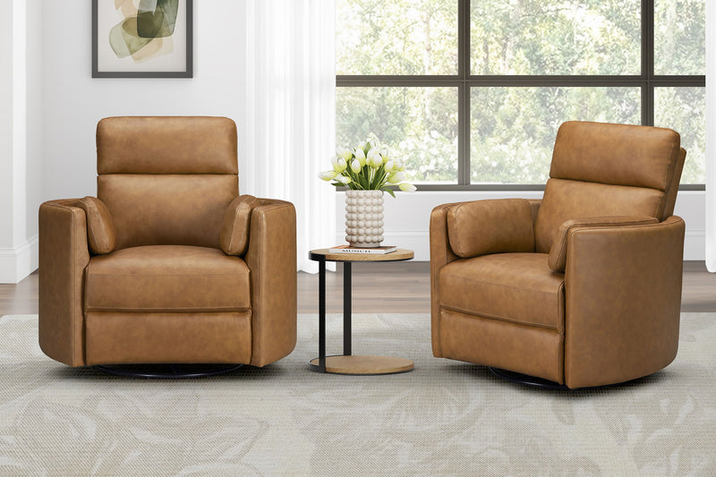 Radius - Power Swivel Glider Recliner - R&R Furniture Gallery (Fountain Valley, CA)