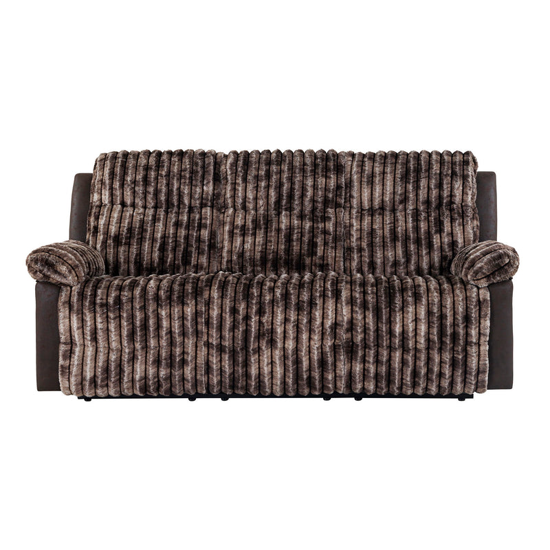 Brenda - Sofa With Manual Recline Function - R&R Furniture Gallery (Fountain Valley, CA)
