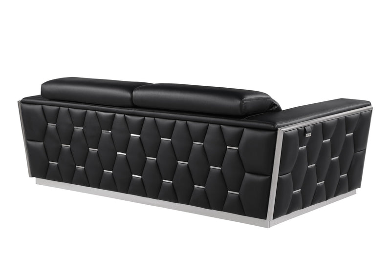 1111 - Leather Sofa - R&R Furniture Gallery (Fountain Valley, CA)