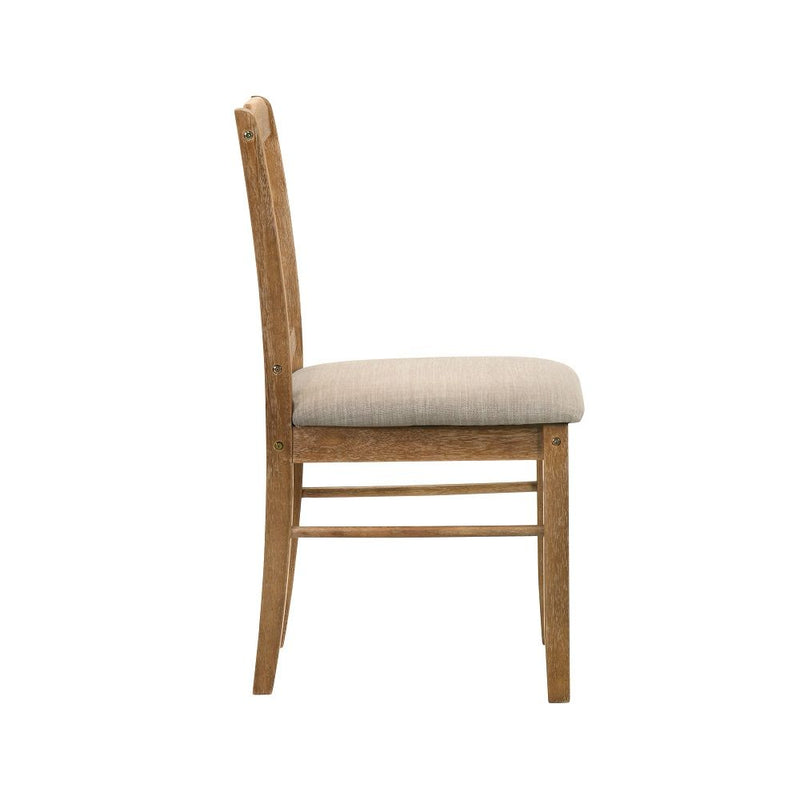 Kayee - 5 Piece Dining Set - Weathered Oak - R&R Furniture Gallery (Fountain Valley, CA)