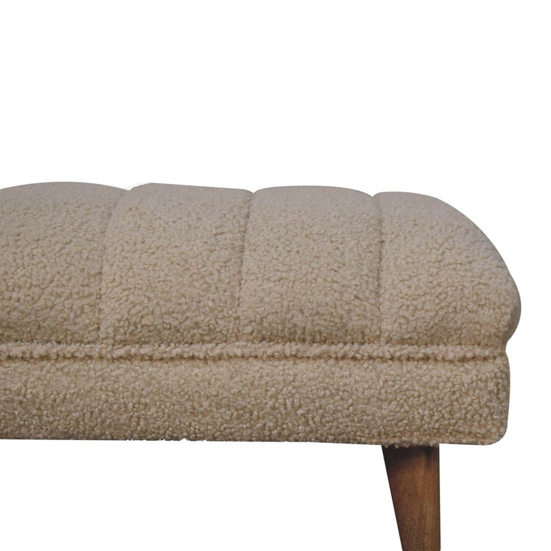 Puffer Bench - Beige - R&R Furniture Gallery (Fountain Valley, CA)