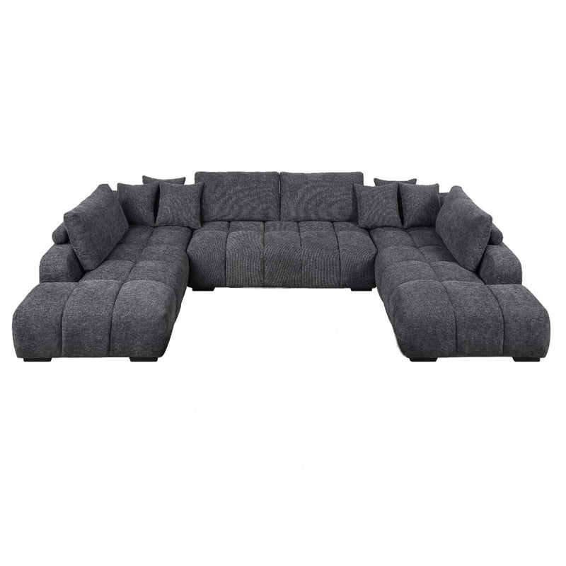Chosen - Sectional Sofa With 3 Pillows - R&R Furniture Gallery (Fountain Valley, CA)