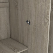 3 Door Shutter Wardrobe With Shelves - R&R Furniture Gallery (Fountain Valley, CA)