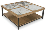 Montia - Square Cocktail Table - Multi - R&R Furniture Gallery (Fountain Valley, CA)
