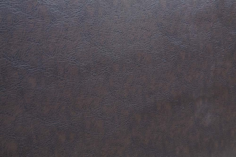 Raphaela - Side Chair (Set of 2) - Black Synthetic Leather & Weathered Cherry - R&R Furniture Gallery (Fountain Valley, CA)