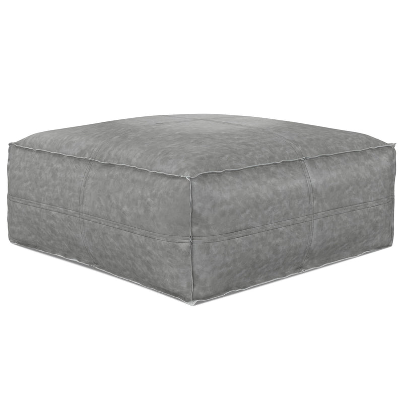 Brody - Large Square, Coffee Table Pouf - R&R Furniture Gallery (Fountain Valley, CA)