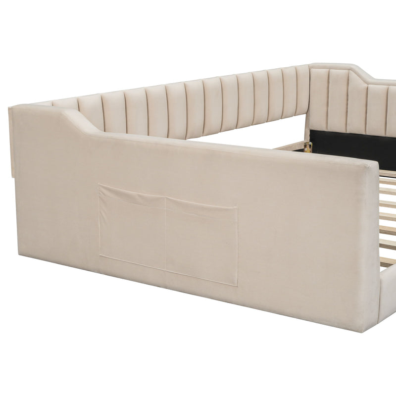 Daybed With Side Storage Pocket - R&R Furniture Gallery (Fountain Valley, CA)