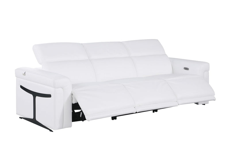 1126 - 6-Piece Modular Power Reclining Sofa, Loveseat & Chair Set In With 6 Power Recliners & Power Headrests