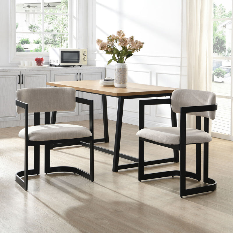 Upholstered Dining Armchairs (Set of 2) - R&R Furniture Gallery (Fountain Valley, CA)