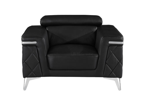 1140 - Top Grain Italian Leather Chair - R&R Furniture Gallery (Fountain Valley, CA)