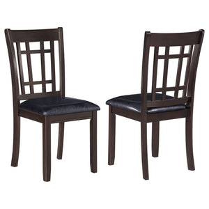 Lattice Back Side Chairs (Set of 2)